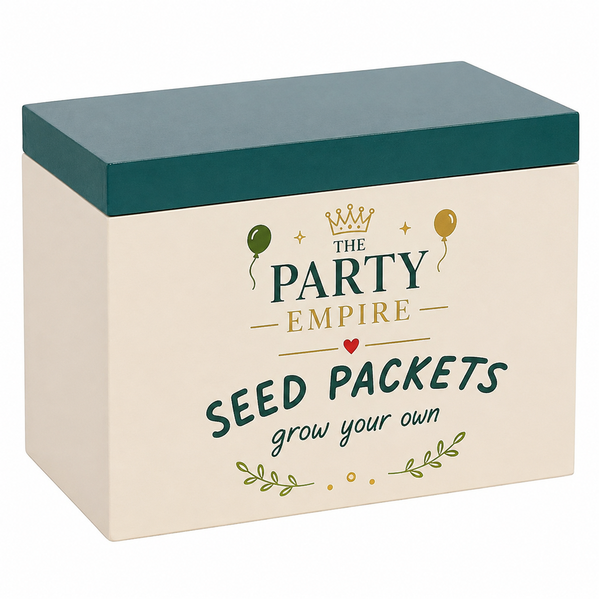 The Party Empire Grow Your Own Seed Packet Storage Box